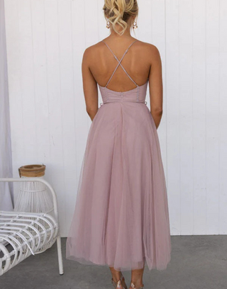 Women’s Lightweight Sleeveless Maxi Dress with V‑Neck