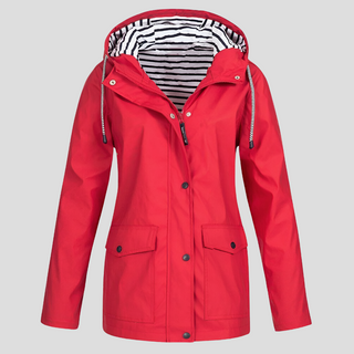 Women’s Water-resistant and Wind-resistant Hooded Jacket