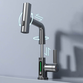 Flexible LED Faucet for Kitchen & Bathroom