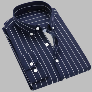 Men’s Plaid Oxford Cotton Shirt