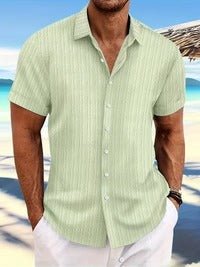 Summer Short-Sleeve Men's Shirt