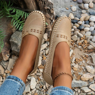 Women’s Perforated Comfort Slip On Loafers