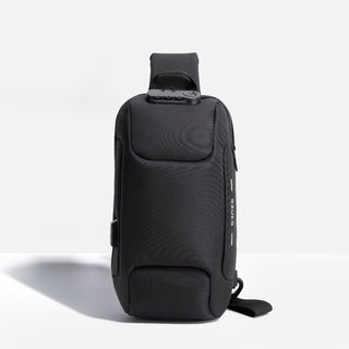 Smart Crossbody Travel Bag Anti-Theft Design with Built-In USB Port
