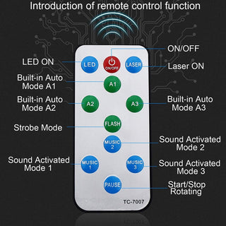 2-in-1 Laser Disco Light