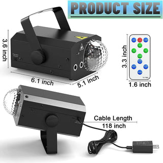 2-in-1 Laser Disco Light