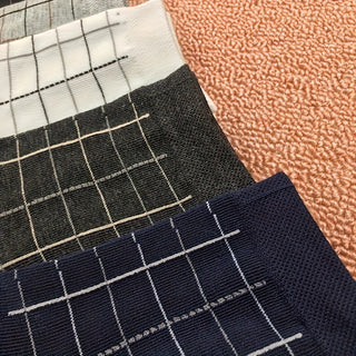 Checked Men's Socks – Classic Pattern, Modern Comfort