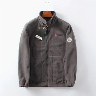 Wind Resistant Men's Fleece Jacket  Practical and Stylish