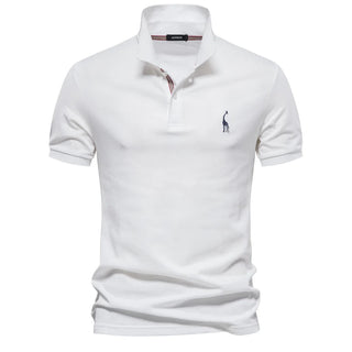 Classic Men's Polo with Embroidery Timeless Style with Refined Detailing