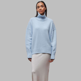 Oversized Turtleneck Jumper Womens
