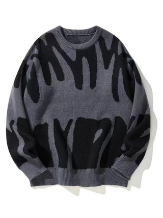 Casual Knit Pullover with Soft Texture and Modern Fit