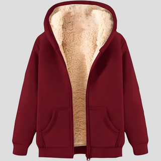 Warmth Men’s Fleece-Lined Winter Hoodie Jacket