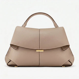 Structured Top Handle Handbag