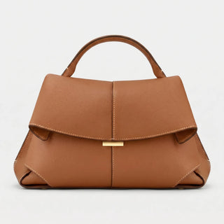 Structured Top Handle Handbag