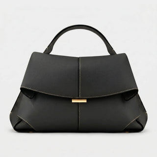 Structured Top Handle Handbag