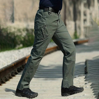 Multi-Pocket Cargo Pants for Men