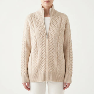 Chunky Cable Knit Jacket