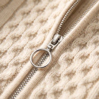 Chunky Cable Knit Jacket