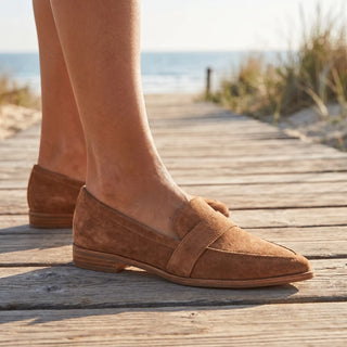 Pointed Toe Slip-On Loafers