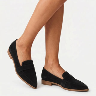 Pointed Toe Slip-On Loafers
