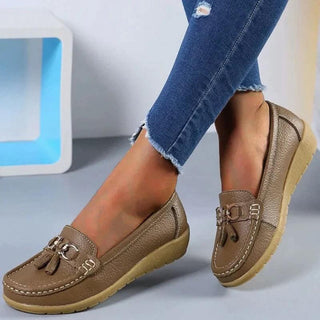 Women’s Retro Wedge Loafers