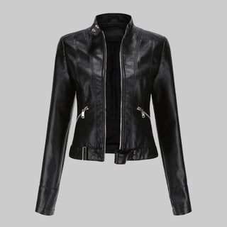 Women’s Leather Jacket – Elegant Outerwear Statement