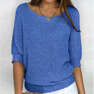 Solid Casual Women's Oversize Sweater Cozy Simplicity for Effortless Everyday Style