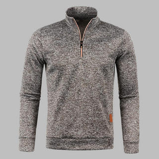 Men's Summer Sweater with Zipper