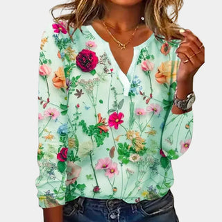 Casual Floral Women's Blouse