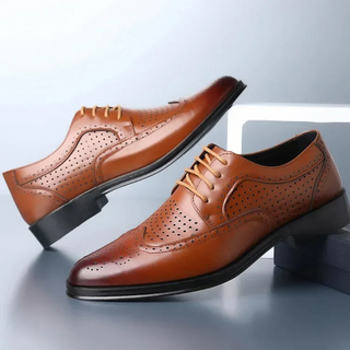 Men's Leather Oxford Shoes for Formal Occasions