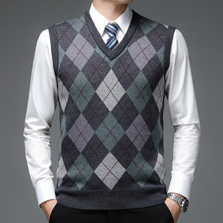 Sleeveless V-Neck Sweater