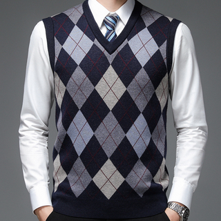 Sleeveless V-Neck Sweater