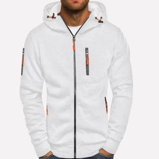 Stylish Hooded Sweatshirt Jacket