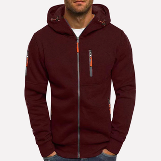 Stylish Hooded Sweatshirt Jacket