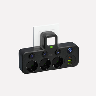 Power Strip with USB & Type‑C Ports