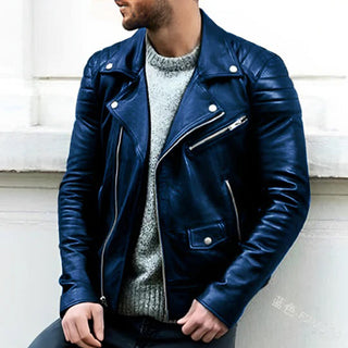 Rider Asymmetrical Zip Biker Jacket