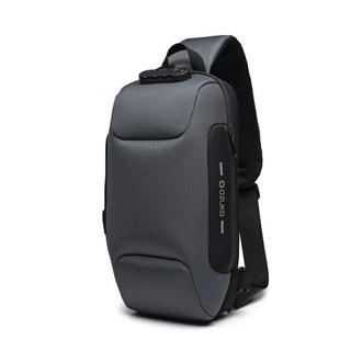 Smart Crossbody Travel Bag Anti-Theft Design with Built-In USB Port