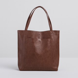 Luxury Leather Tote Shoulder Bag for Women