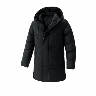 Men’s Insulated Hooded Jacket – Functional Warmth with Everyday Style