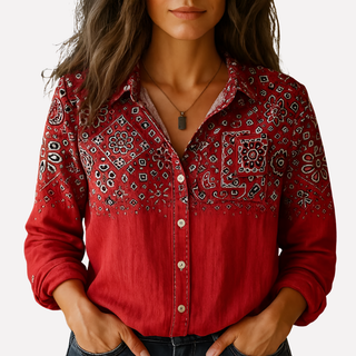Casual Vintage Blouse