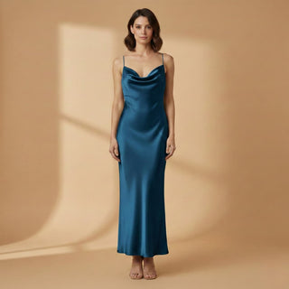 Women’s Adjustable‑Strap Midi Dress
