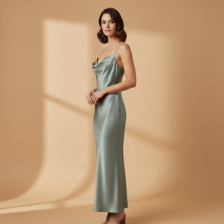 Women’s Adjustable‑Strap Midi Dress