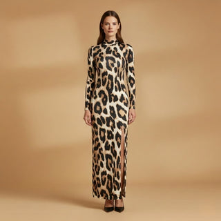 Chic Long‑Sleeve A‑Line Dress for Women