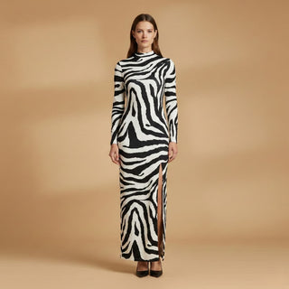 Chic Long‑Sleeve A‑Line Dress for Women