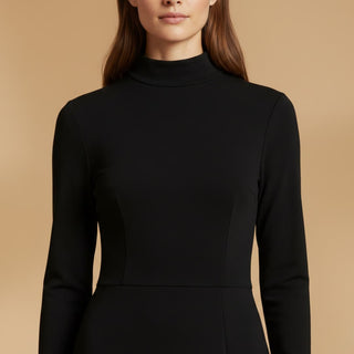 Chic Long‑Sleeve A‑Line Dress for Women