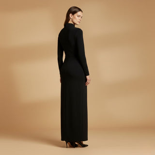 Chic Long‑Sleeve A‑Line Dress for Women