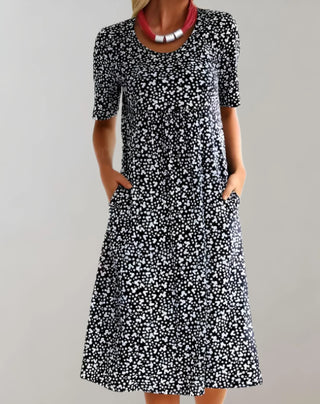 Women’s Lightweight V Neck Casual Dress