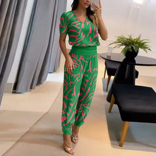 Tabea – Printed Two-Piece Set for Women