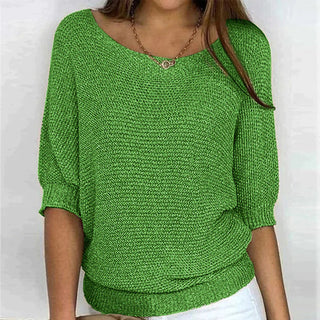 Solid Casual Women's Oversize Sweater Cozy Simplicity for Effortless Everyday Style