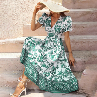 Elegant Floral Dress
