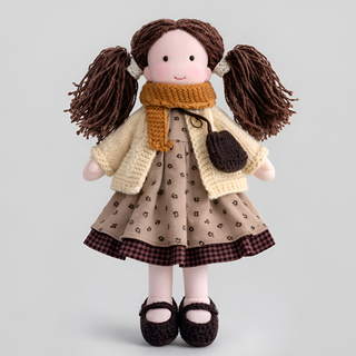 Handmade Waldorf Cuddly Doll